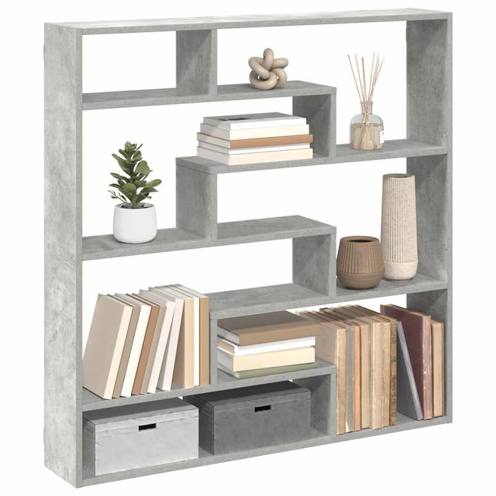 Raft Cubic De Perete Cu 7 Compartimente Lemn Prelucrat