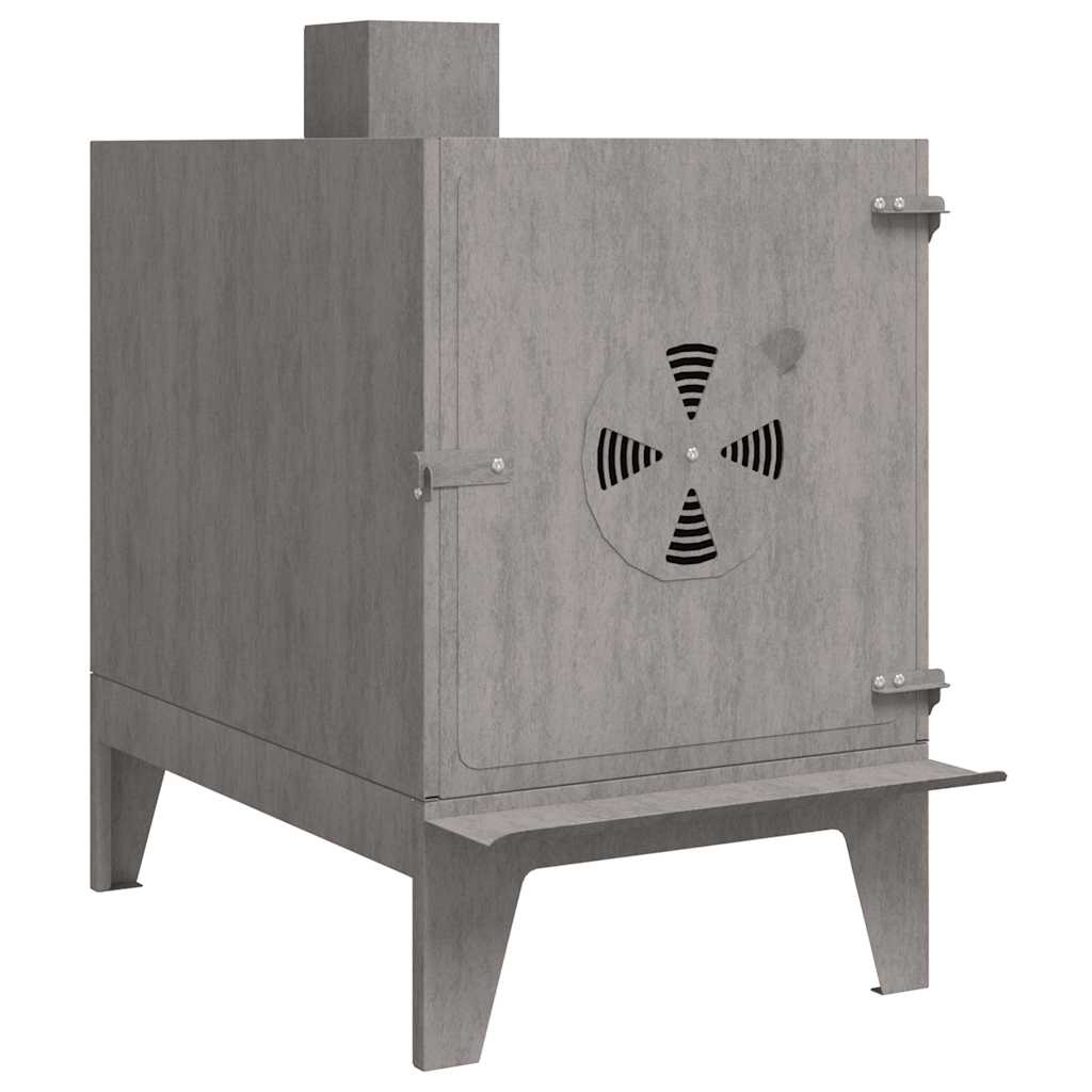 Sobă De Camping 35X50X60 Cm Oțel Corten