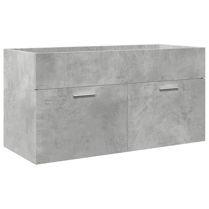Set Mobilier De Baie, 4 Piese, , Lemn Compozit