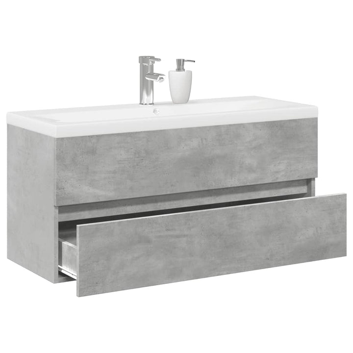 Set Mobilier De Baie, 2 Piese, Ceramică Și Lemn Prelucrat