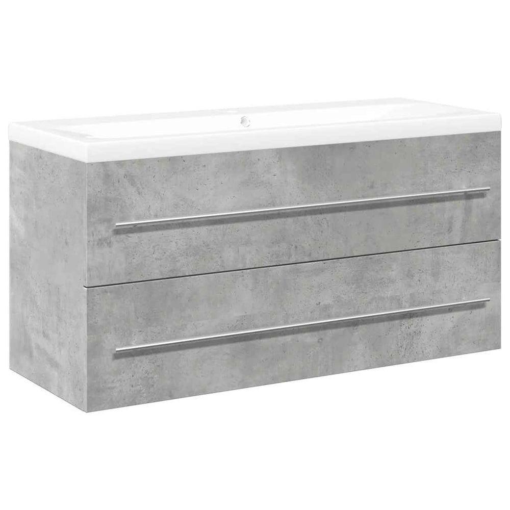 Set Mobilier De Baie, 2 Piese, , Lemn Compozit