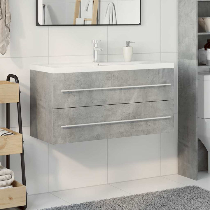 Set Mobilier De Baie, 2 Piese, , Lemn Compozit