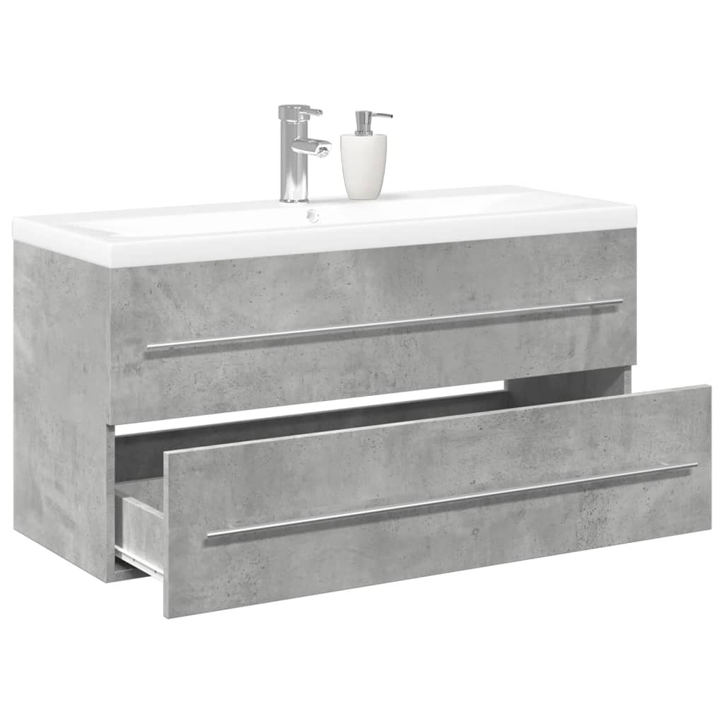 Set Mobilier De Baie, 2 Piese, , Lemn Compozit