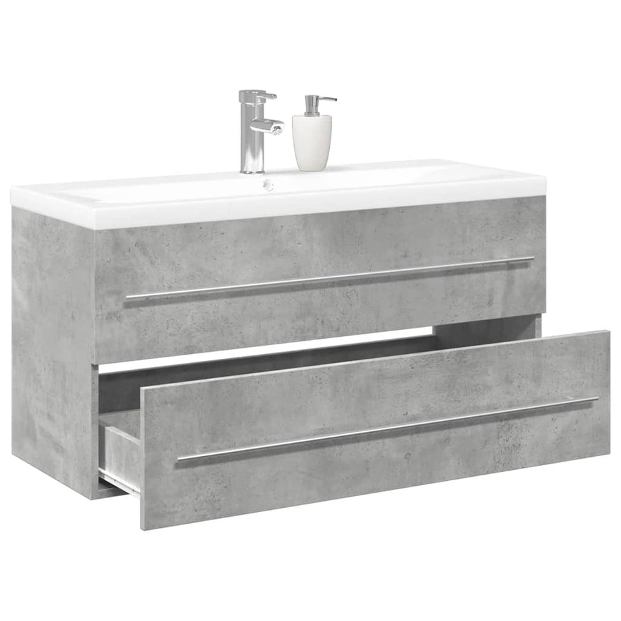 Set Mobilier De Baie, 2 Piese, , Lemn Compozit