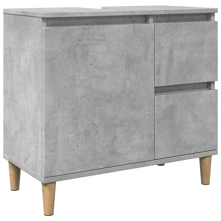 Set Mobilier De Baie, 3 Piese, , Lemn Compozit