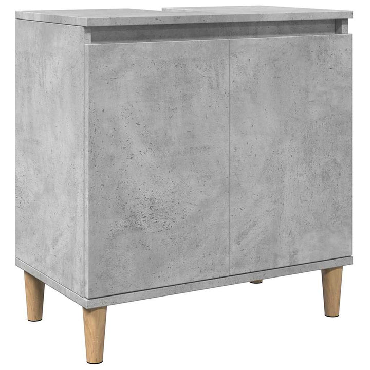 Set Mobilier De Baie, 3 Piese, , Lemn Compozit