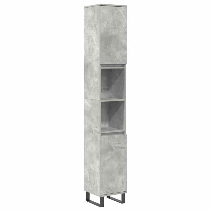 Set Mobilier De Baie, 3 Piese, , Lemn Compozit