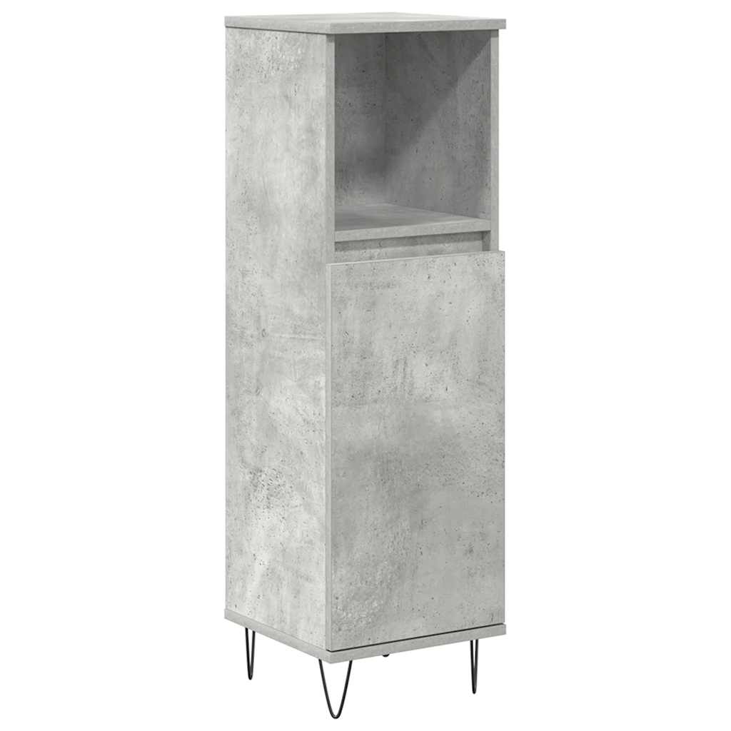Set Mobilier De Baie, 3 Piese, , Lemn Compozit