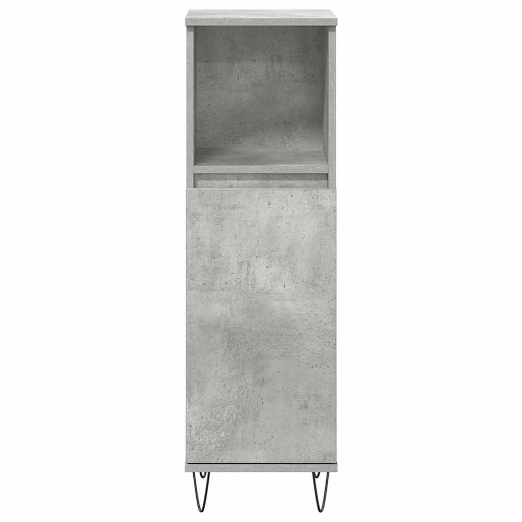 Set Mobilier De Baie, 3 Piese, , Lemn Compozit