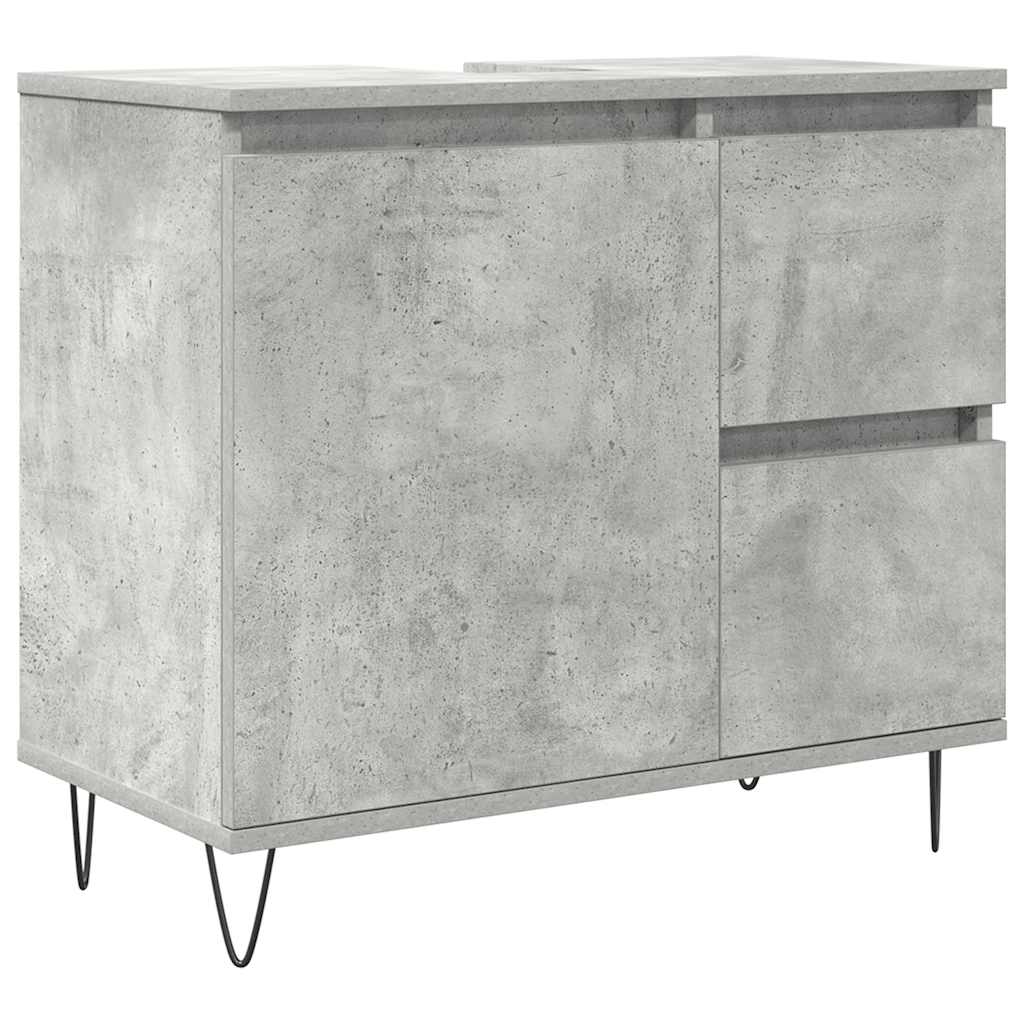 Set Mobilier De Baie, 3 Piese, , Lemn Compozit