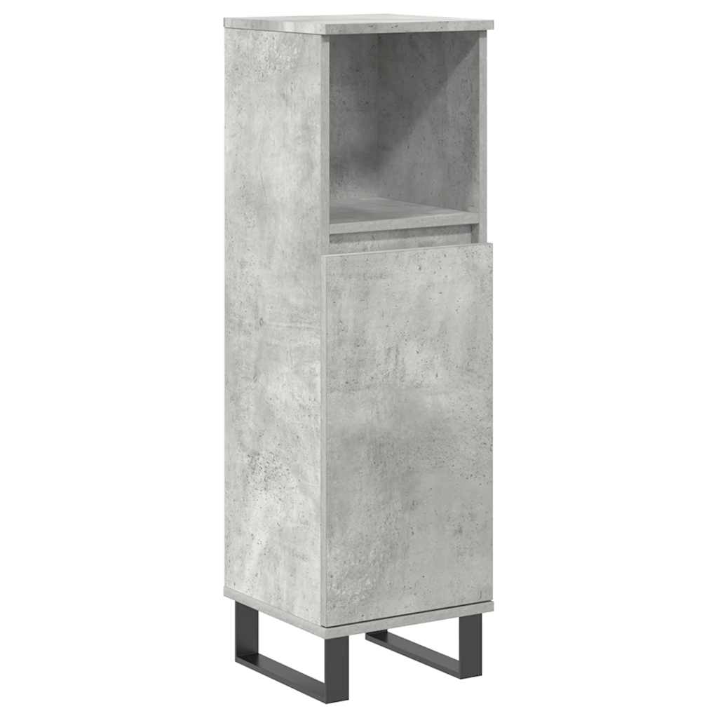 Set Mobilier De Baie, 3 Piese, , Lemn Compozit