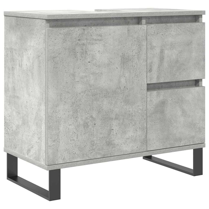 Set Mobilier De Baie, 3 Piese, , Lemn Compozit