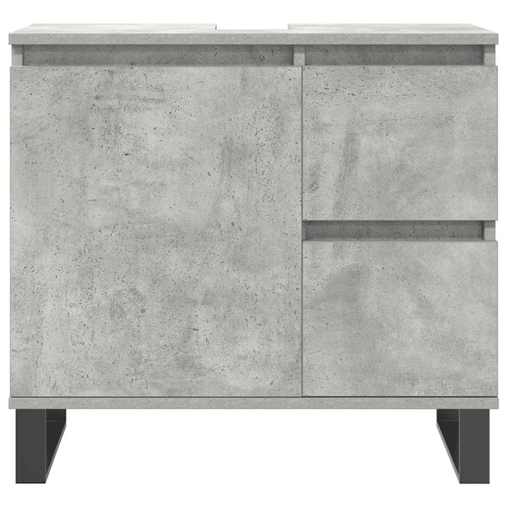 Set Mobilier De Baie, 3 Piese, , Lemn Compozit