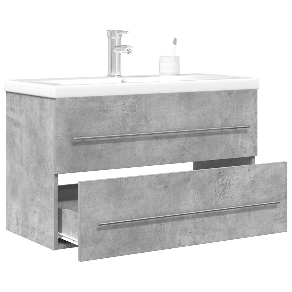 Set Mobilier De Baie, 2 Piese, , Lemn Compozit