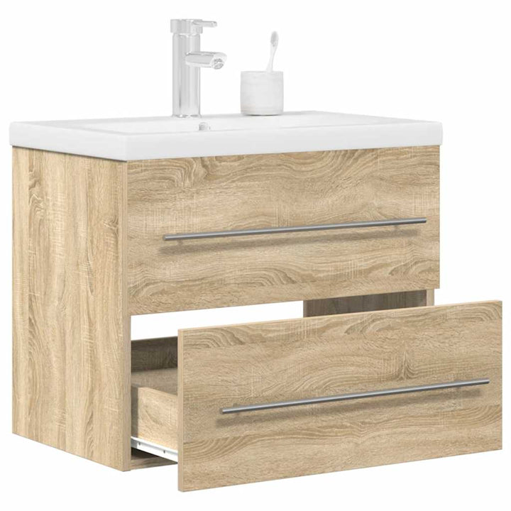 Set Mobilier De Baie, 2 Piese, , Lemn Compozit
