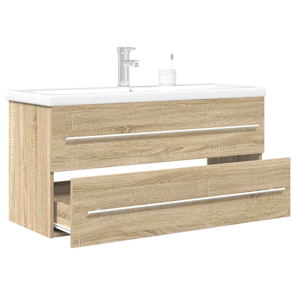 Set Mobilier De Baie, 2 Piese, , Lemn Compozit