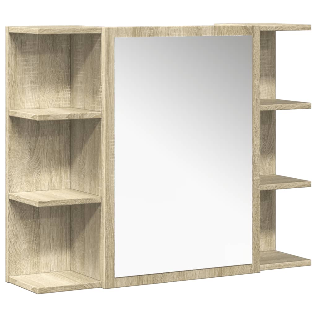 Set Mobilier De Baie, 4 Piese, , Lemn Prelucrat