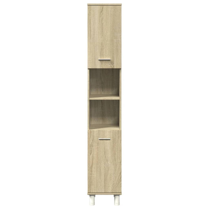 Set Mobilier De Baie, 4 Piese, , Lemn Prelucrat