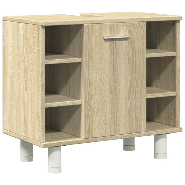 Set Mobilier De Baie, 3 Piese, , Lemn Prelucrat