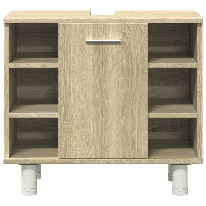 Set Mobilier De Baie, 3 Piese, , Lemn Prelucrat