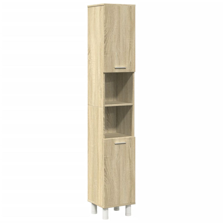 Set Mobilier De Baie, 3 Piese, , Lemn Prelucrat