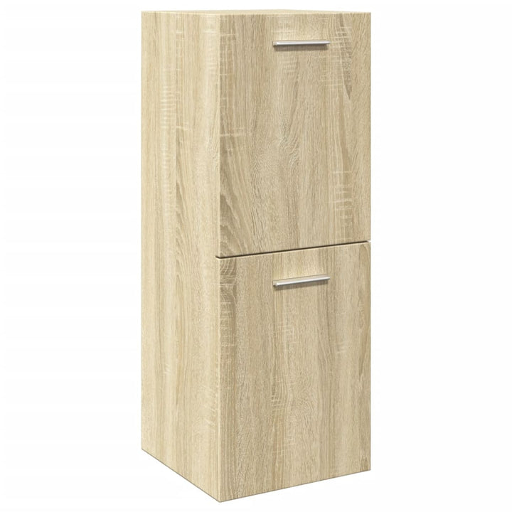 Set Mobilier De Baie, 4 Piese, , Lemn Prelucrat
