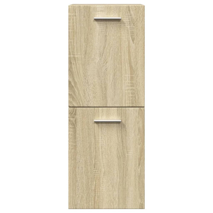 Set Mobilier De Baie, 4 Piese, , Lemn Prelucrat