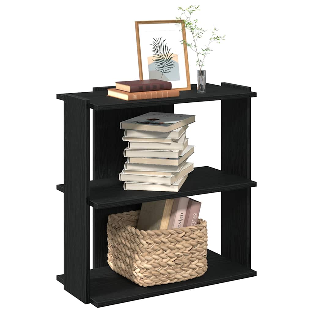 Bibliotecă Cu 3 Niveluri, , Lemn Prelucrat