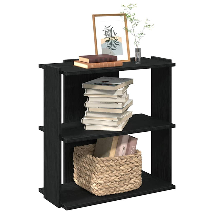 Bibliotecă Cu 3 Niveluri, , Lemn Prelucrat