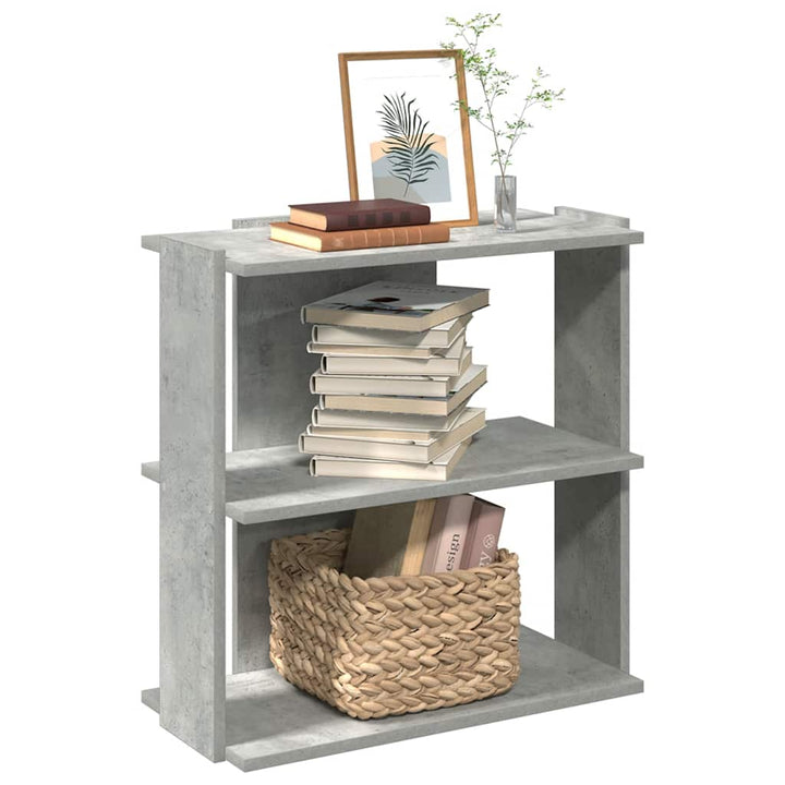Bibliotecă Cu 3 Niveluri, , Lemn Prelucrat