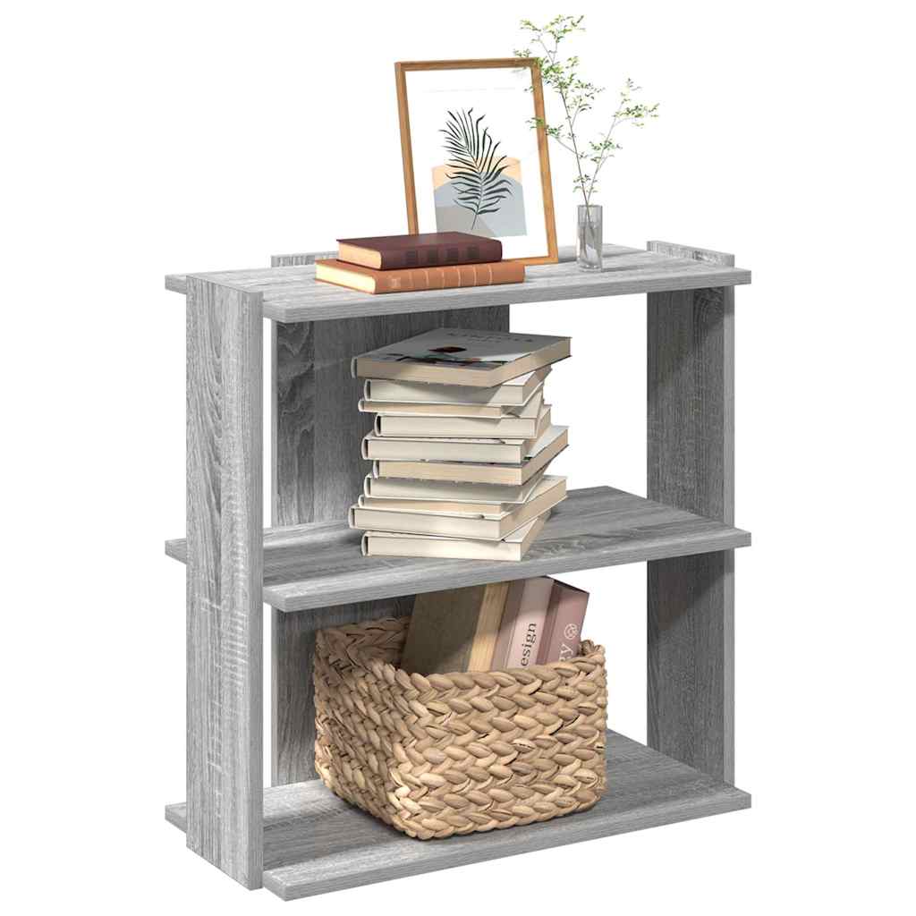 Bibliotecă Cu 3 Niveluri, , Lemn Prelucrat
