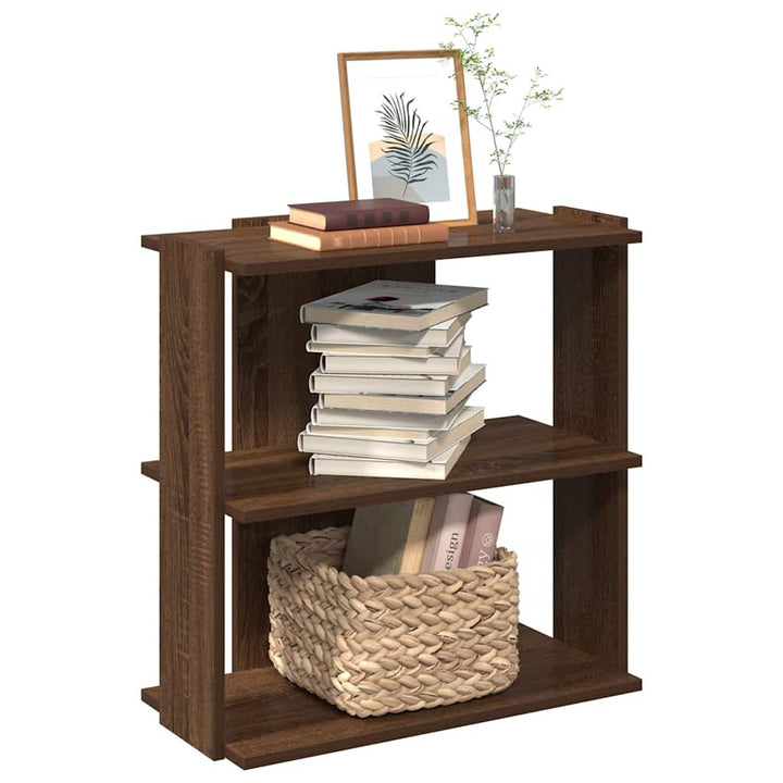 Bibliotecă Cu 3 Niveluri, , Lemn Prelucrat