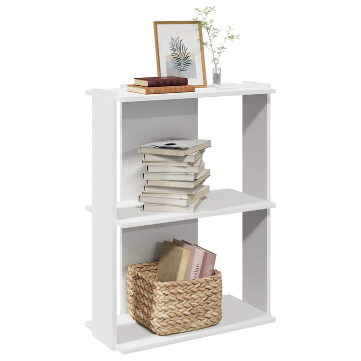 Bibliotecă Cu 3 Niveluri, , Lemn Prelucrat