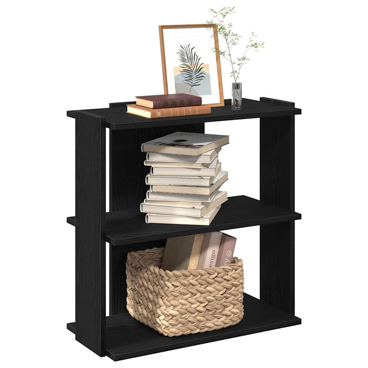 Bibliotecă Cu 3 Niveluri, , Lemn Prelucrat