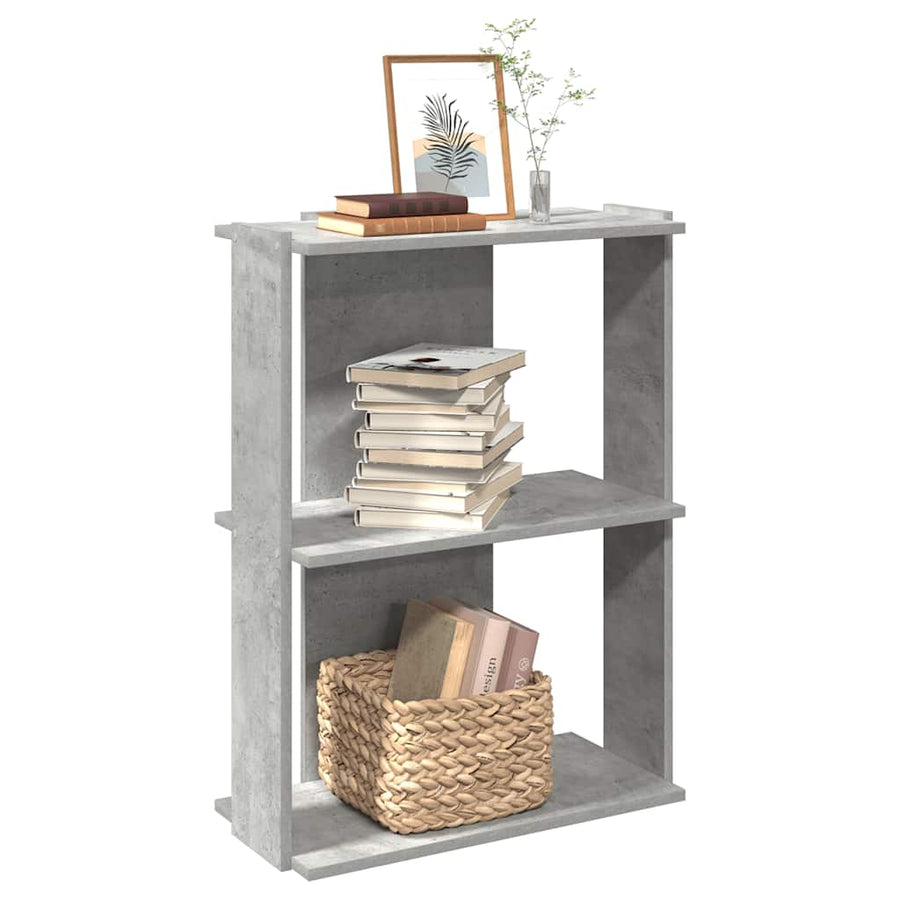 Bibliotecă Cu 3 Niveluri, , Lemn Prelucrat