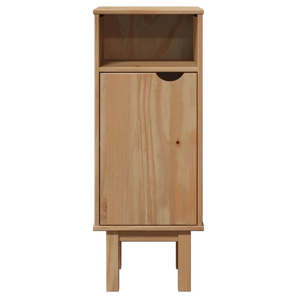 Set Mobilier De Baie „Otta”, 4 Piese, Lemn Masiv De Pin