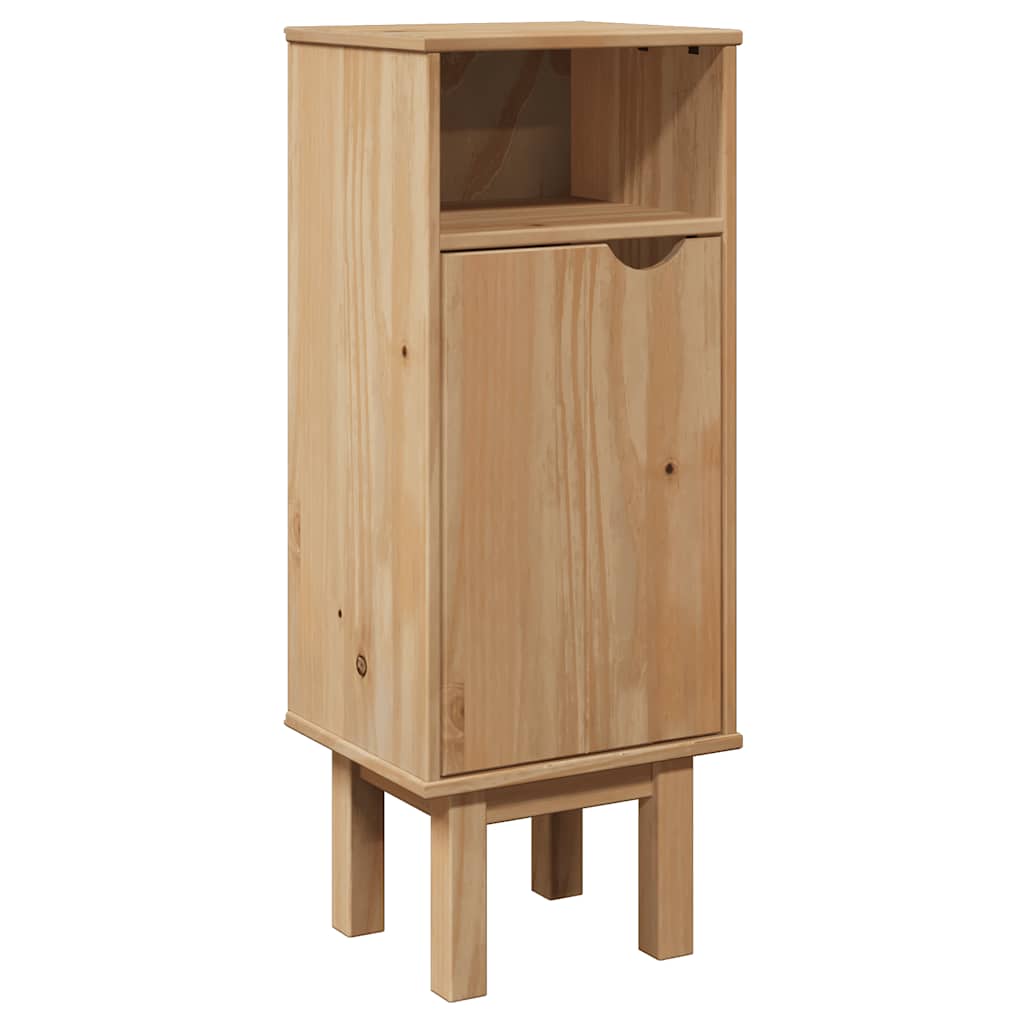 Set Mobilier De Baie „Otta”, 4 Piese, Lemn Masiv De Pin