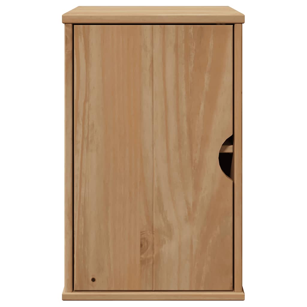 Set Mobilier De Baie „Otta”, 4 Piese, Lemn Masiv De Pin