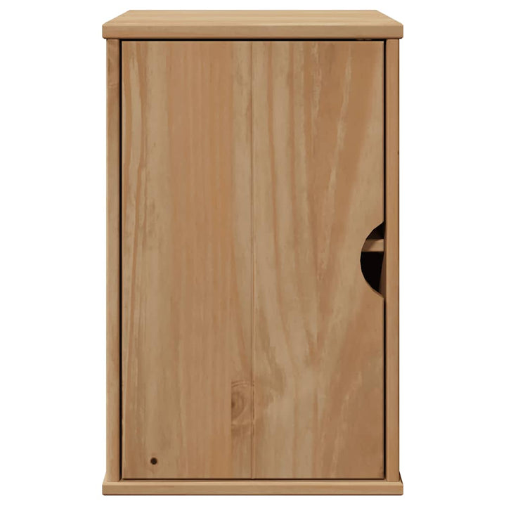 Set Mobilier De Baie „Otta”, 4 Piese, Lemn Masiv De Pin