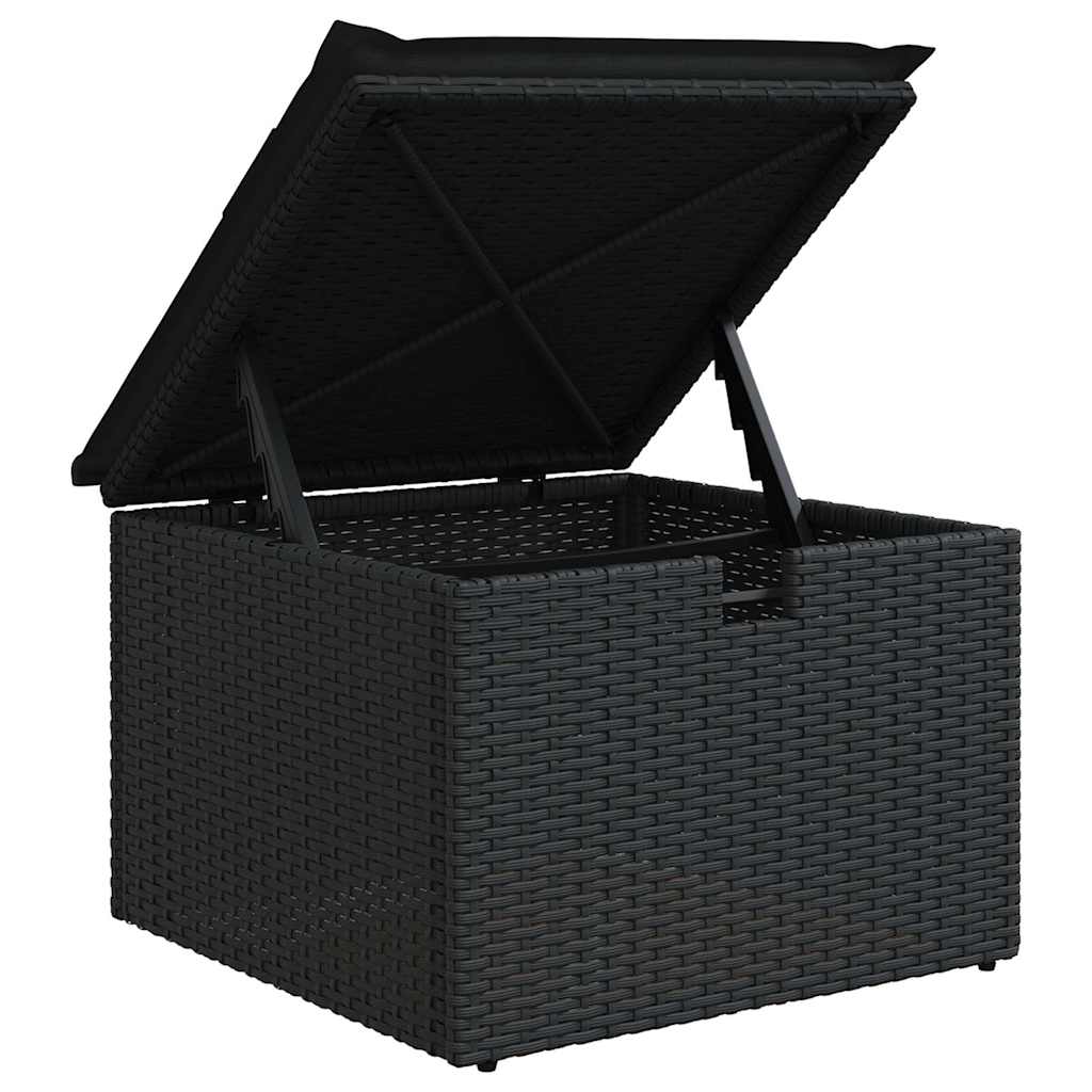 Set Mobilier De Grădină Cu Perne, 4 Piese, , Poliratan