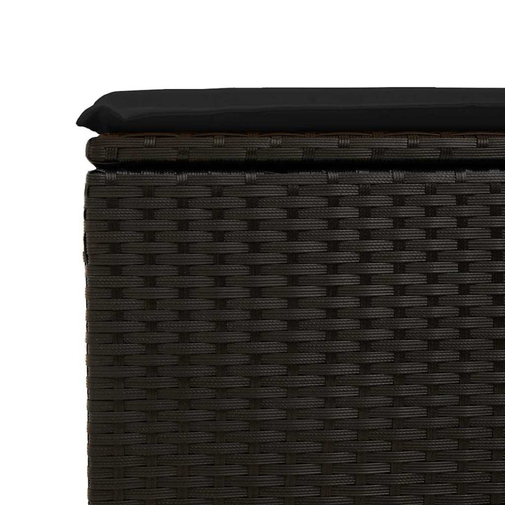 Set Canapele De Grădină Cu Perne, 7 Piese, , Poliratan