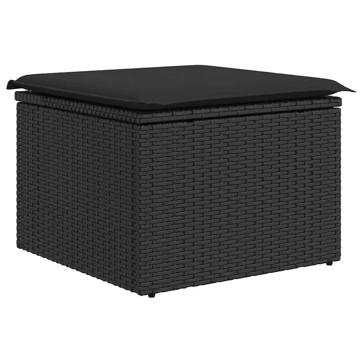 Set Canapele De Grădină Cu Perne, 7 Piese, , Poliratan