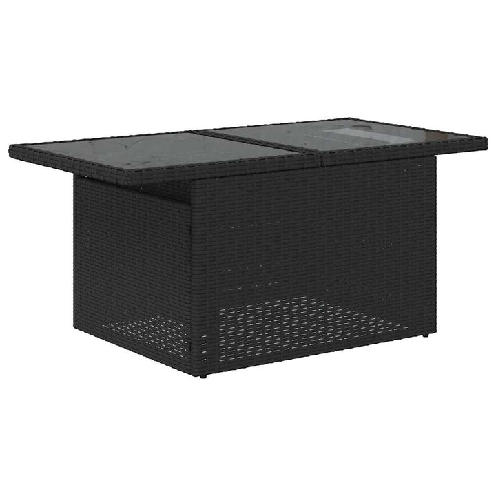 Set Canapele De Grădină Cu Perne, 10 Piese, , Poliratan