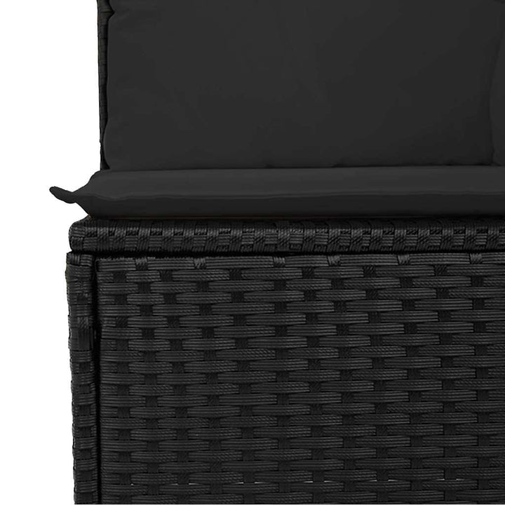 Set Canapele De Grădină Cu Perne, 10 Piese, , Poliratan