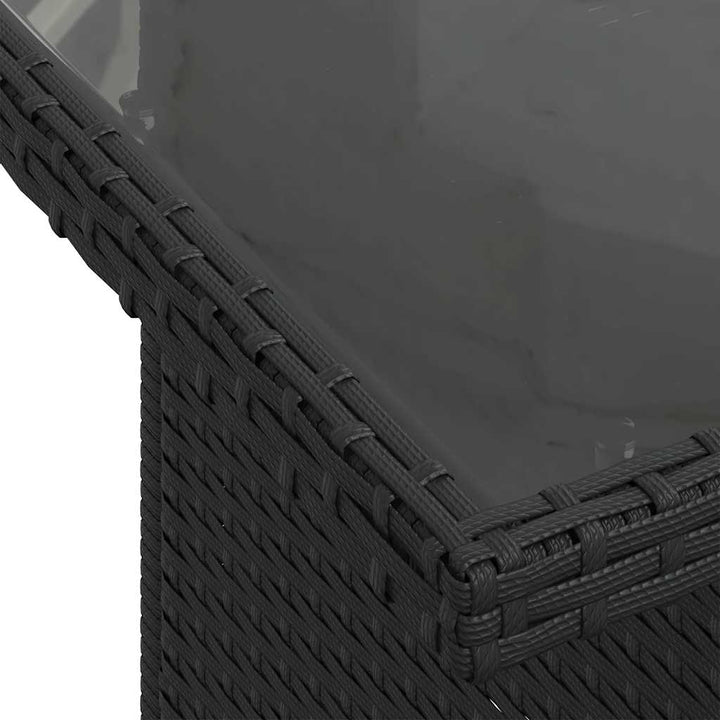 Set Canapele De Grădină Cu Perne, 10 Piese, , Poliratan