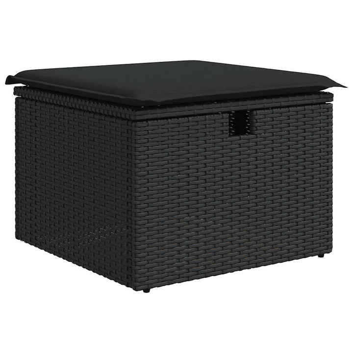 Set Mobilier De Grădină Cu Perne, 6 Piese, , Poliratan