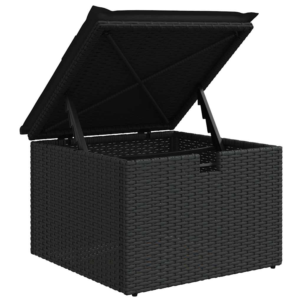 Set Canapele De Grădină Cu Perne, 7 Piese, , Poliratan