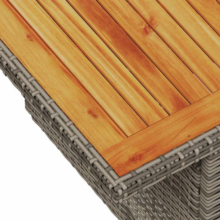 Set Canapele De Grădină Cu Perne, 7 Piese, , Poliratan