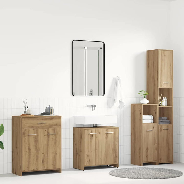 Set Mobilier De Baie, 4 Piese,