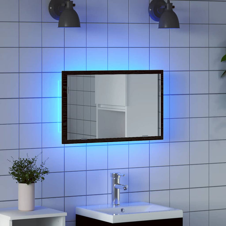 Oglindă De Baie Cu Led, , 60X8,5X37 Cm, Acril
